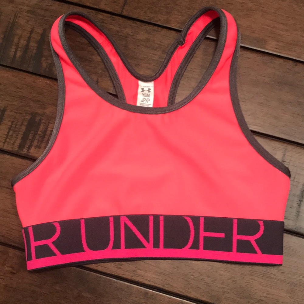 Girls Under Armour sports bra Youth Small